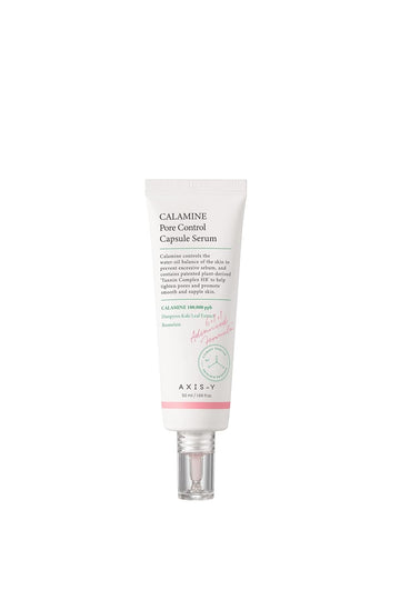 Axis-Y Calamine Pore Control Capsule Serum - 50ml | Advanced Formula for Tighter Pores & Smooth Skin
