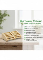 Wooden Roller Foot Massager