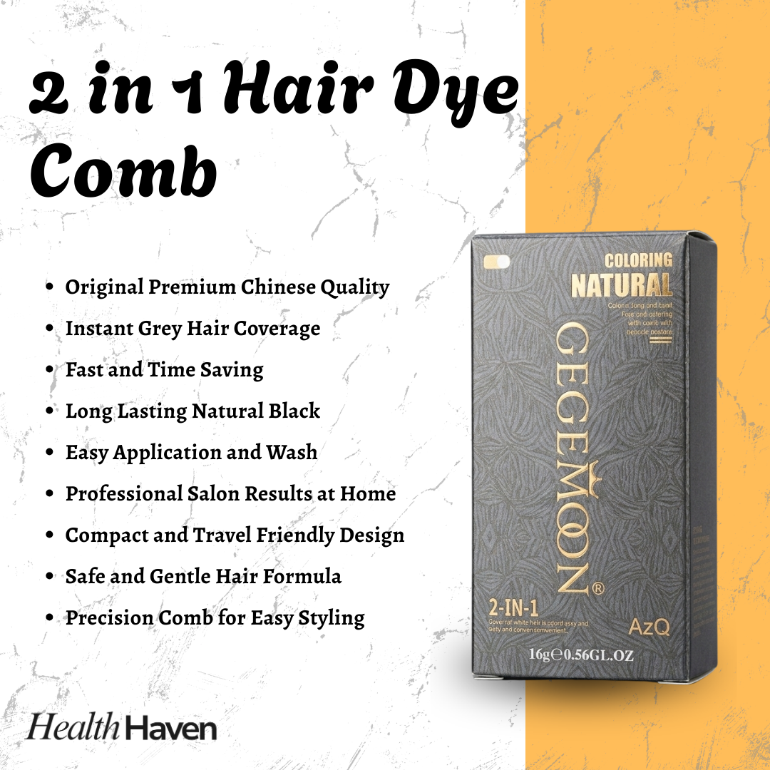 2 in 1 Hair Comb Dye