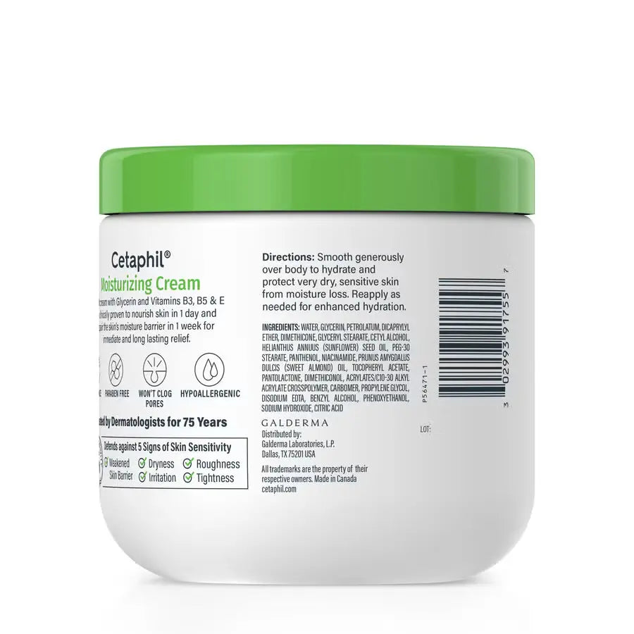 Cetaphil Moisturizing Cream Dry to Very Dry Skin - 450g