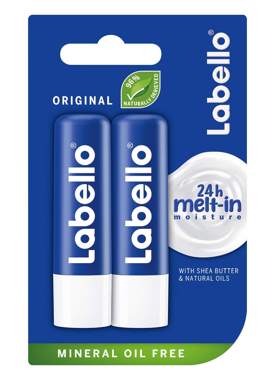 Labello Classic Care Lip Balm 0.18 oz / 4.8g (Pack of 2) Labello