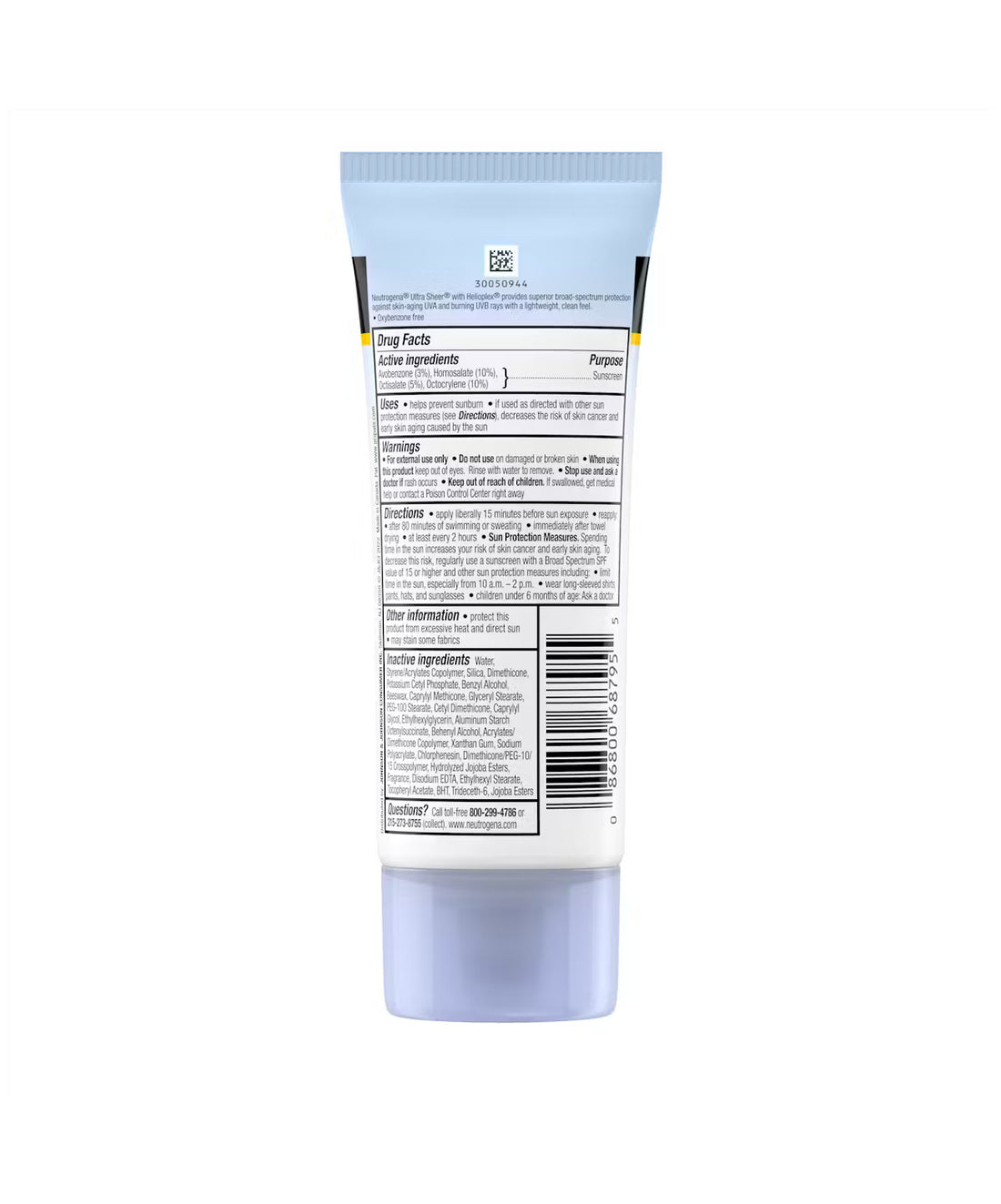 Neutrogena Ultra Sheer® Dry-Touch Sunscreen Broad Spectrum SPF 45 Neutrogena