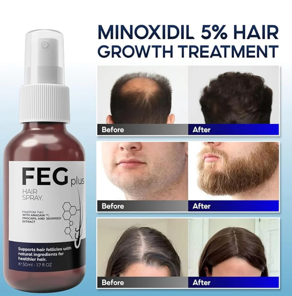 FEG Plus Hair Growth Spray (50ml)