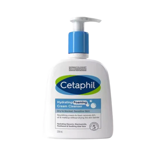 Cetaphil Hydrating Foaming Cream Cleanser - 236ml