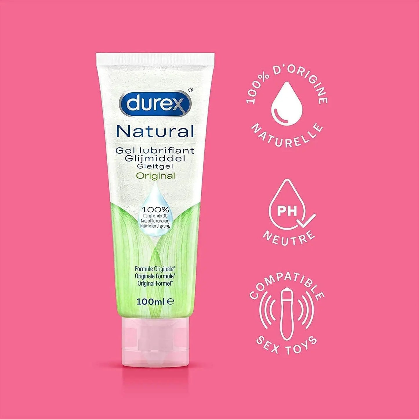 Durex Naturals Intimate Gel |100ml | Amazing Sex Experience without Pain Durex