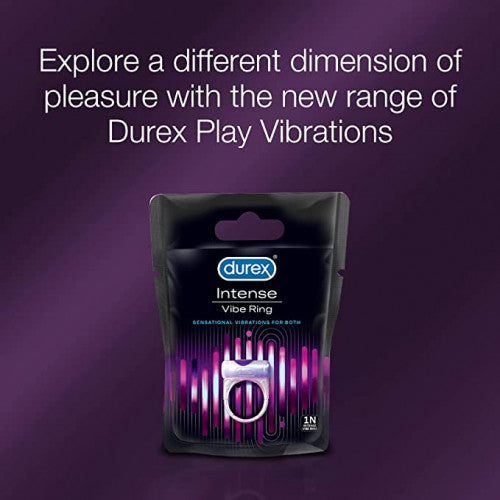 Durex Intense Vibration Ring | Pulsating Sensation | Vibrator Durex