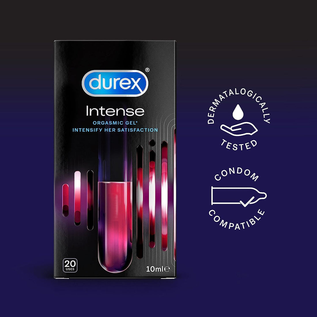 Durex Intense Orgasmic Gel | 10ml | Make Your Moments More Enjoyable! Durex