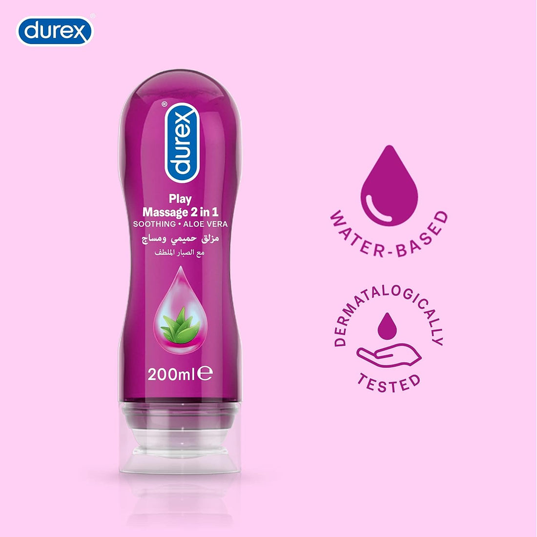 Durex Play Original Massage 2in1 Lube Soothing Aloe Vera - 200ml gel Durex