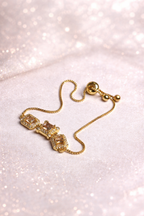 Luxury Gold Crystal Bracelet | Stylish Jewelry Pakistan | Gift for Her