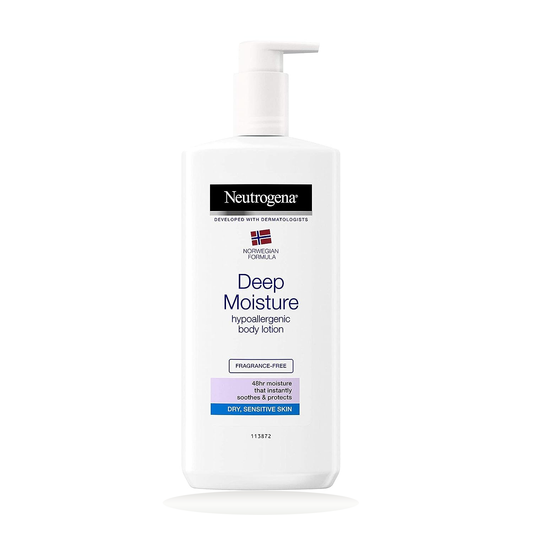 NEUTROGENA Norwegian Formula Deep Moisture Hypoallergenic Body Lotion (13.5oz or 400ml) Neutrogena