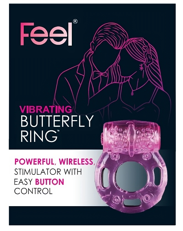 Feel Vibrating Butterfly Ring Feel