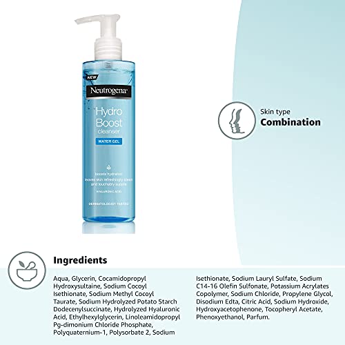 Neutrogena® Hydro Boost Water Gel Cleanser 200ml Neutrogena