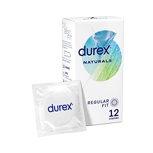 Durex Naturals Condoms, Pack of 12 (UK Imported) Durex