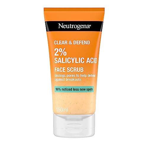 NEUTROGENA® Clear & Defend 2% Salicylic Acid Face Scrub 150ml Neutrogena