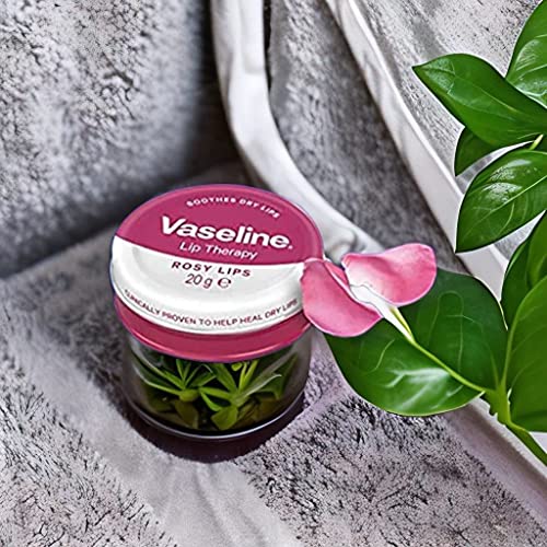 Vaseline Lip Therapy Rosy Lips with Rose and Almond Oil 20g Vaseline