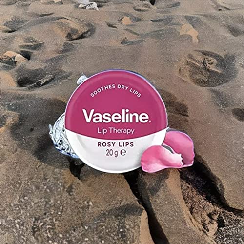 Vaseline Lip Therapy Rosy Lips with Rose and Almond Oil 20g Vaseline