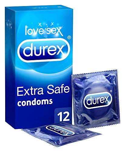 Durex Extra Safe Condoms, Pack of 12 (UK Imported) Durex