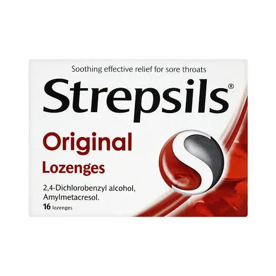 Strepsils Original, Imported (16/24 Tablets) - 5 Flavors Strepsils